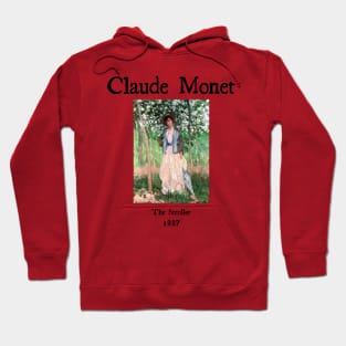 The stroller by Claude Monet Hoodie